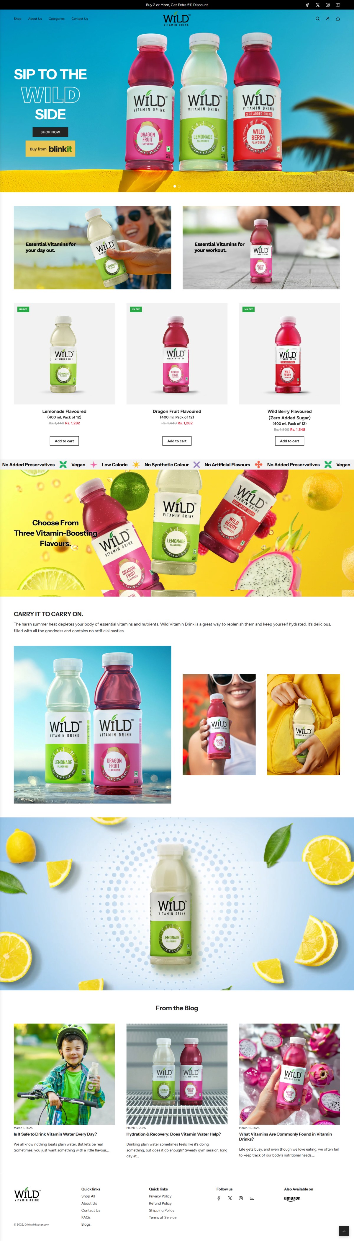 Drink Wild Water